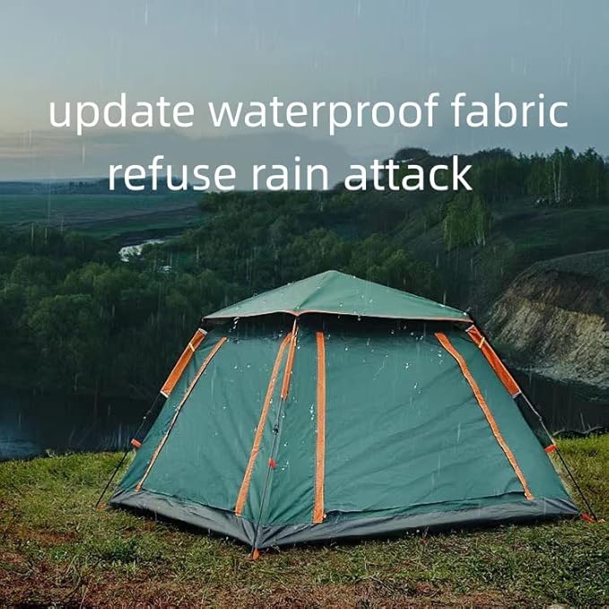 2-3 People Backpacking Tent Outdoor Camping 4 Season Winter Skirt Tent Double Layer Waterproof Hiking Survival