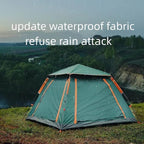 2-3 People Backpacking Tent Outdoor Camping 4 Season Winter Skirt Tent Double Layer Waterproof Hiking Survival