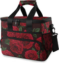 Cooler Bag Insulated Picnic Bag Large Lunch Box Reusable Tote Bag Soft Sided Portable Beach Cooler Grocery Camping