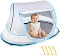 Baby Beach Tent, Pop Up Beach Tent Sun Shade for Beach, UPF 50+ UV Protection Sun Shelters for Infants with Carry Bag for Outdoor Travel, Camping(Gray)