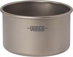 Vargo Titanium BOT Series BOT BOWL - 400ml Capacity Bowl - Ultralight 1.6oz (45g) Nesting Backpacking Bowl