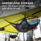 Tentsile Stingray V3 Tree Tent, Camping Hammock Tent, 3P Capacity, Portable Tree House Shelter for Campers, Backyards, Campgrounds, Designed in The UK
