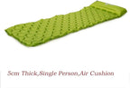 Outdoor Lightweight Camping Equipment, Moisture-Proof Pad, Inflatable Bed, Thickened Floor Mat, Portable Tent Sleeping Pad, Air Cushion(Fruit Green,224x68x5cm(88x27x2inch))