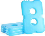 JMEXSUSS Reusable Ice Packs for Cooler, Long Lasting Breastmilk Bottle Storage, Freezer Packs Can Cooler for Lunch Boxes, Beer Soda, Camping