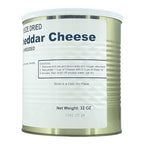 Military Surplus Freeze Dried Shredded Sharp Cheddar Cheese – #10 Can – 32 oz – 25+ Year Shelf Life – Emergency Food Supply – Camping, Hiking, Survival, Backpacking – Long-Term Storage Food – Pack of 1