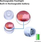 RAHAN Rechargeable Clip on Clog Headlights,2pcs Wearable Flashlights Charm Accessories ﻿for Shoes for Kids Adults,3 Light Modes,Waterproof Lights for Dog Walking, Camping,Jogging,Hiking