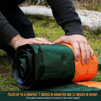 Camping Sleeping Pads and Camping Pillow Set - Ultralight Sleeping Pad for Camping, Backpacking Pad and Hiking Sleeping Pad- Ultralight and Packable Floor Sleeping Mat and Pillow Set