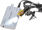 5W Waist Hanging Rechargeable Dental LED Head Light with Plastic Clip Filter for Surgical Magnifier (Silver)
