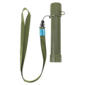 Camping Filter Straw:Reusable Purifier with Lanyard - Personal Outdoor Straw for Stream River Lake Fresh Sources