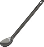 Kuvik Titanium Spoon/Spork Combo - Ultralight and Compact for Camping and Hiking