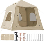 Inflatable Tents for Camping,Easy Blow Up Tent with Hand Pump,4 Seasons Waterproof Air Inflatable Camping Tent House for Family Weekend Camping