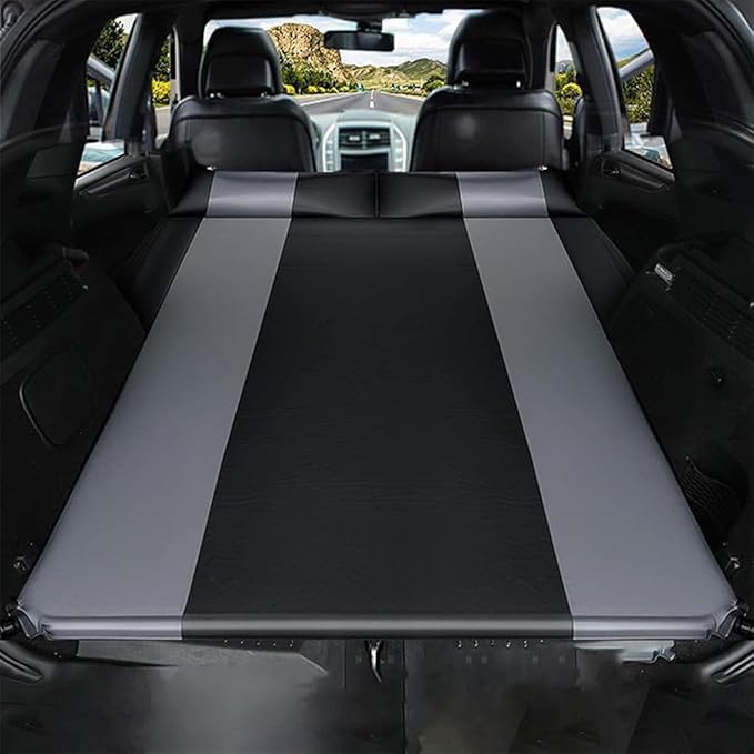 Car Inflatable Mattress for Traverse 2018 2019 2020 2021 2022 2023 Self Inflating Sleeping Pad Thickened Air Bed Cushion Camping Travel Mattress Multifunctional,Black