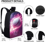Baseball Backpack for Boys 12-14 School Boy Backpack with Lunch Bag Pencil Boxes for School Kindergarten Elementary Middle Kids Backpacks for Teen Mochilas Escolares Para Niños