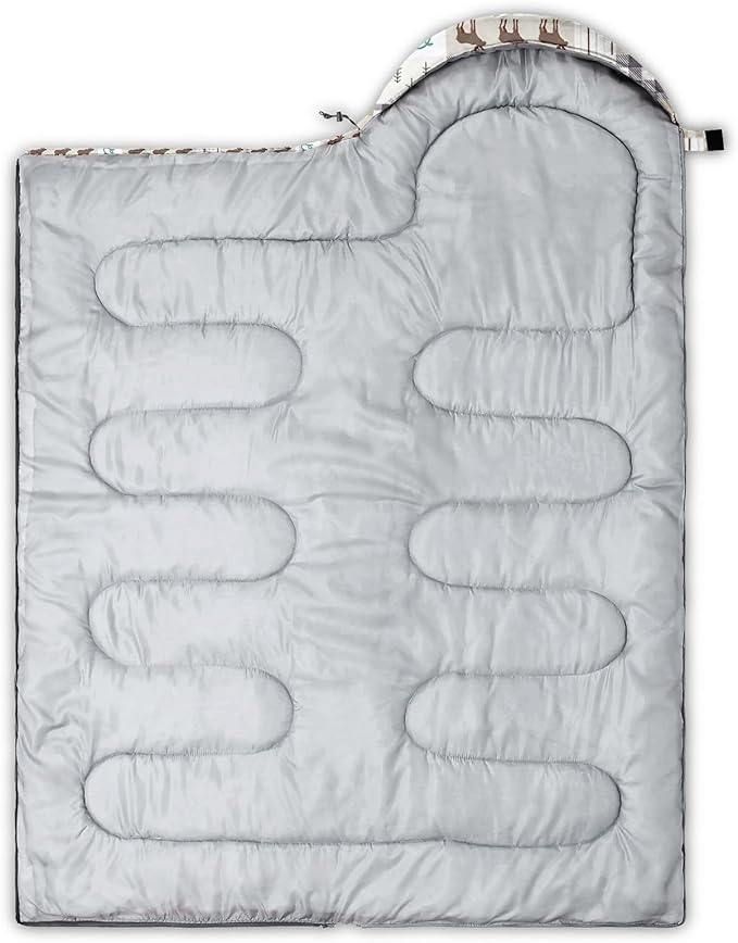 Kids Sleeping Bag for Boys Girls,Rocket Moon Print-Lightweight Warm Portable Outdoor Indoor-Waterproof Cold Weather Resistant Sleeping Bag for Camping Hiking