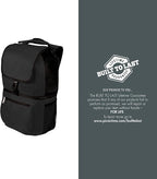 PICNIC TIME NCAA Kansas Jayhawks Zuma Backpack Cooler, Soft Cooler Backpack, Lunch Cooler, (Black)