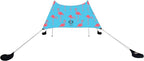 Neso Grande Portable Beach Tent Sun Shelter - Lightweight Beach Shade Canopy - Easy Setup for Family Outings - Patented Reinforced Corners - UPF 50+ Sun Protection - 7ft Tall, 9 x 9ft