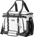 Soft Travel Coolers Bags Insulated Cooling 16hour for Camping Hiking Beach Travel Soft Sided Insulated Cooler Bag 20/48Cans for Women Men
