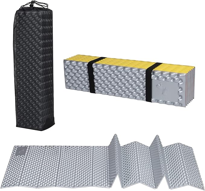 PATIKIL Closed Cell Foam Sleeping Pad Insulated R-Value 2.1 Foldable Sleeping Pad Lightweight Sleeping Mat for Camping Backpacking Hiking Outdoor
