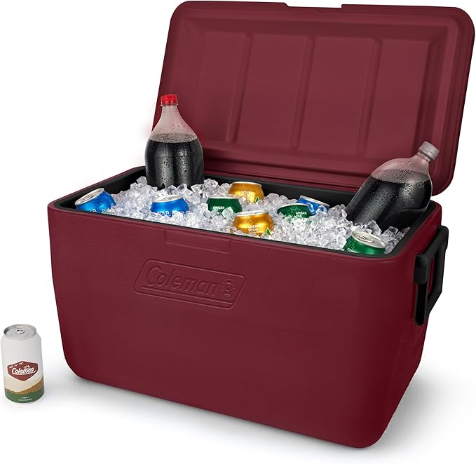 Coleman Chiller 9/16/30/48/60qt Cooler with Ice Retention, Leak Resistant, Great for Camping, Concerts, Sports, and More