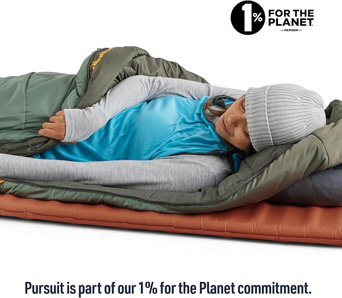 Sea to Summit Pursuit Self-Inflating Sleeping Mat for Camping and Backpacking, Rectangular - Large/Wide (78 x 30 x 2 inches)
