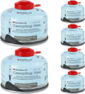 KOMAN Isobutane Fuel Canister Backpacking Stove Fuell Camping Fuel Canister Isobutane Propane Fuel Canister 4 oz(6 Pack)