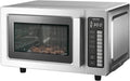 VEVOR Commercial Microwave Oven, 0.9 Cu Ft, 1000W Digital Stainless Steel Countertop Microwave Oven with Touchscreen, 10 Cooking Presets, 5 Power Levels, Multi-Lock Door & Easy Clean for Restaurants