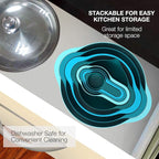 13 Pcs Mixing Bowls Set, RV Camping Accessories Set, Apartment Kitchen Gadget Easy Storage, Inculding Measuring Cups Colander Sifter Large Bowl Whisk Scraper, Great for Cooking and Baking, No BPA