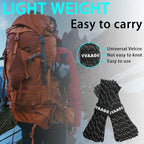 VVAAGG Reflective Paracord Rope 100FT, 7 Strand Nylon para Cord Lanyard Utility 550 Parachute Cord, 4mm Thin Tent Rope for Outdoor Camping Hiking