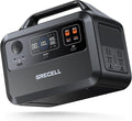 GRECELL Portable Power Station 600W 460Wh Solar Generator(Surge 1200W), 460Wh Backup LiFePO4 Battery for Outdoor Home Emergency