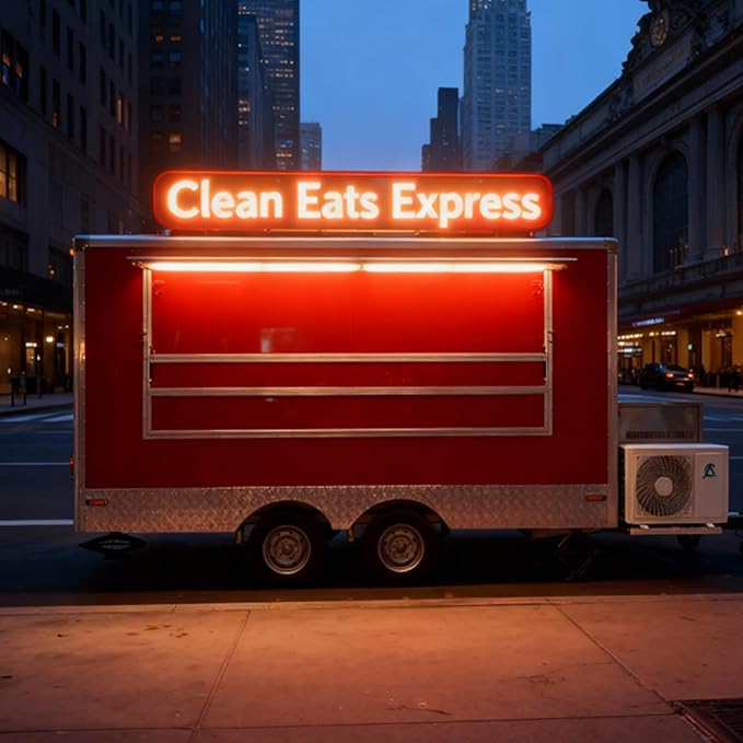 Disaster-Relief Food Truck & Emergency Support Trailer – Ruggedized Stainless Steel Mobile Kitchen, for Government Contracts and Humanitarian Missions