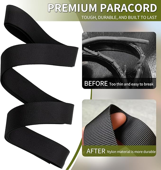 Cooler Strap Compatible with Engel Cooler, with Length Adjustable Nylon Strap and Comfortable Shoulder Pad, Ideal Cooler Straps for Outdoor Use