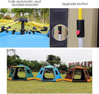 Large Tent 8-Person-Camping-Tents,Outdoor Tent Family Camping Tent with 360° Panoramic View,Pop Up Tents Waterproof,Instant Family Tents for Camping,Hiking Traveling
