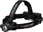Ledlenser H7R Core Rechargeable Headlamp - Black - 1000 Lumens Boost & 250m Beam Headlamp - IP67 Waterproof Hard Hat Light - Magnetic Charge & Stepless Dimming Flashlight
