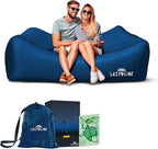 Chillbo Lazybone Inflatable Lounger - Ultimate Inflatable Couch for Maximum Chill - The Perfect Blow Up Couch for Music Festivals Or Lounger for Camping