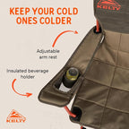 Kelty Essential Camping Chair, Folding Camp Seat for Festivals, Beach Days, Tailgating (Bungee Cord)