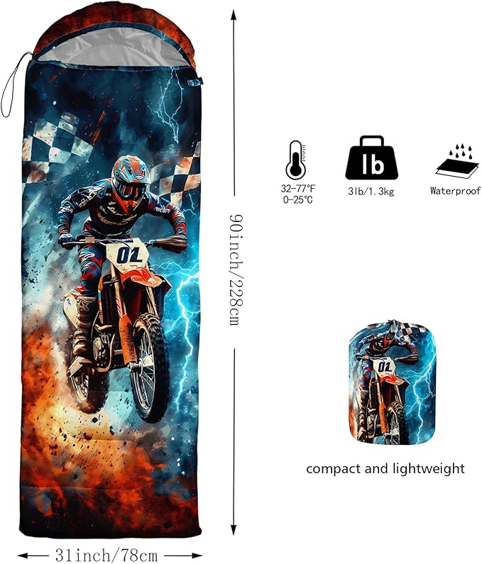 AILONEN Sports Basketball Sleeping Bag for Kids Boys,Warm and Cool Weather,Lightweight,Waterproof Backpacking,3D Galaxy Ball Print Sleeping Bag for Camping