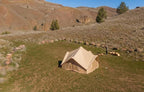 DOD Tsuku Base Tent – Spacious All-Season Family Tent with Canvo™ Cooling Fabric | Easy One-Person Setup | Expandable with Uchi & Awning Attachments