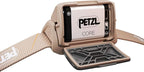 PETZL Tikka CORE Headlamp - Rechargeable, Compact 450 Lumen Light with Red Lighting, for Hiking, Climbing, and Camping - Brown