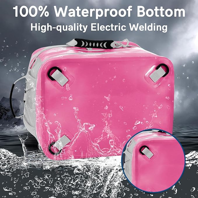 Waterproof PVC Material Paddleboard Cooler Deck Bag,40 cans Sup Deck Cooler Bag,Cooler Bag for Paddleboard,Lunch Box Cooler Insulated Bag,Camping Cooler Bag,Kayak Cooler Bag