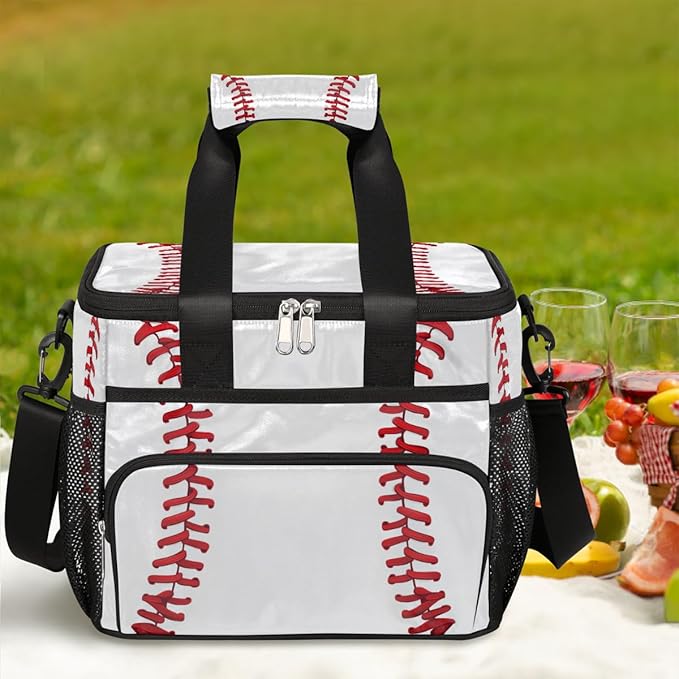 AUUXVA Cooler Bag Large Camping Cooler Tote Lunch Cooler Bag Leakproof Insulated Waterproof Lunch Box
