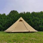 10.5' x 5.2' Camping Tent with Stove Jack Outdoor Teepee Tent for Family Camping Backpacking Hiking,Teepee Tent