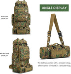 100L Camping Hiking Backpack,Molle military Tactical rucksack backpack,Waterproof Lightweight Hiking Backpack