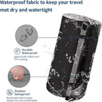 Memory Foam Camping Mattress Pad，Portable Roll Up Sleeping Pad for Floor,Camping, Car|Twin, Single, Kid Cot, Outdoor Guest Bed,Removable Waterproof Cover Travel Bag