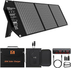 30W Solar Panel Charger Portable Foldable with USB-C & USB-A 18V MC4 DC Fast Charging for Backpacking Travel Camping iPhone LG Google Cell Phone Power Bank Generator Power Station