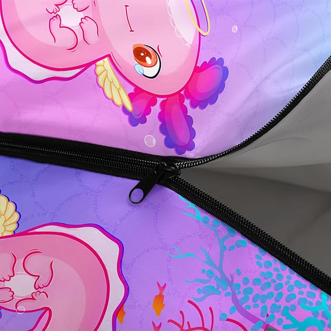 HOSIMA Dear Hunting Pattern Cold Weather Sleeping Bags for Kids Adults,Black Light Weight Waterproof Sleeping Bags for Outdoors Hiking.