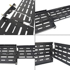 Hooke Road Wrangler JK Tailgate Table Camping Cargo Shelf Storage Rack Compatible with Jeep Wrangler JK 07-18 (Upgrade Extended Version)