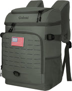Cooler Backpack, 30 Can Backpack Cooler 4-Sided Cold Retention Technology, Lightweight & Hands-Free for Beach, Camping
