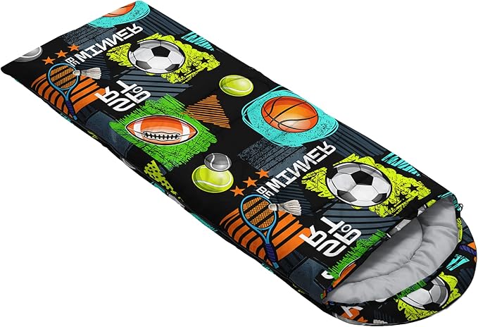 HOSIMA Butterfly Sleeping Bags for Adults and Kids for Camping,Black Gothic Ultralight Sleeping Bag for Cold Weather Summer.