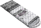 QOOMO Camping Sleeping Bags,3 Season Warm & Cool Weather,Lightweight,Waterproof Sleeping Bags for Adults & Kids,Traveling,and Outdoors,Camping Gear Equipment