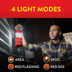 Eveready LED Camping Lantern 360 PRO (3-Pack), Super Bright Tent Lights, IPX4 Water Resistant LED Lanterns for Power Outage Hurricane Preparedness, (Batteries Included)
